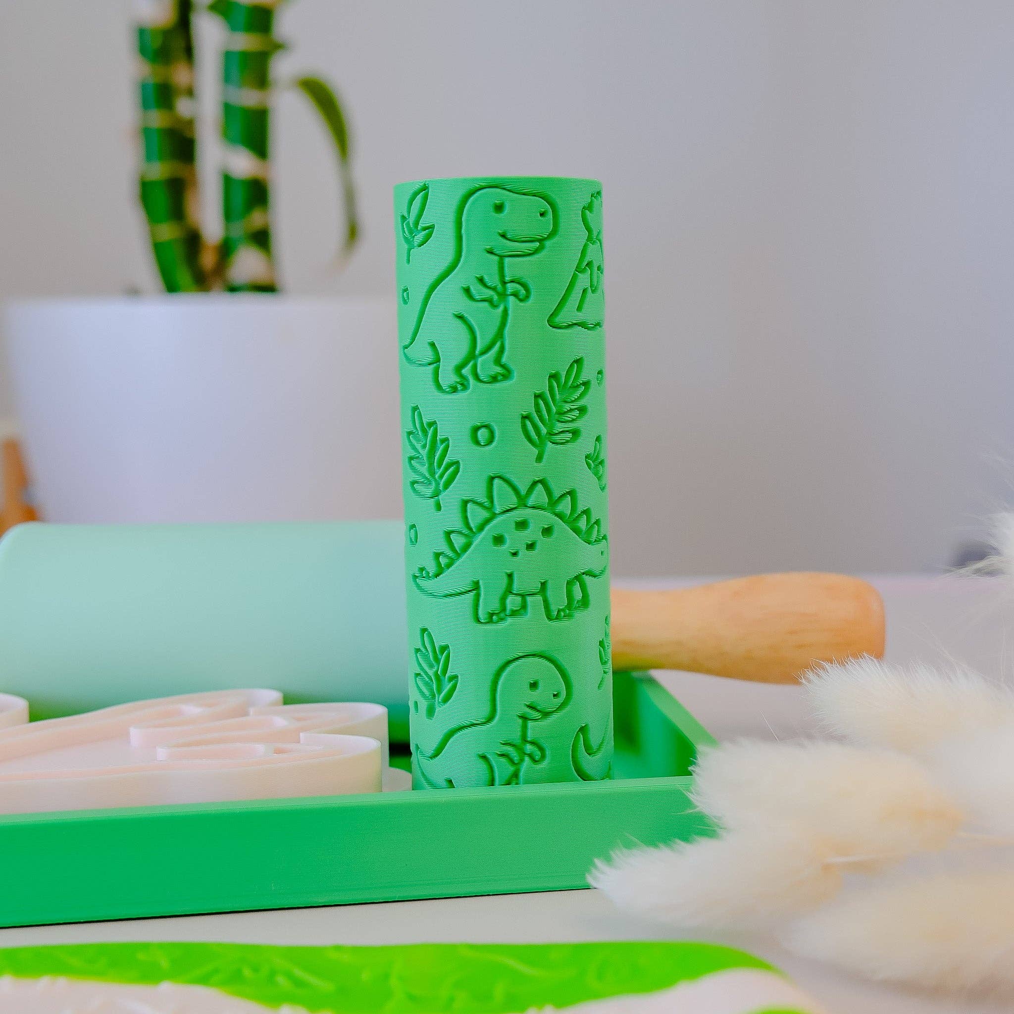 Play Sense | Eco Textured Roller - Dinosaur
