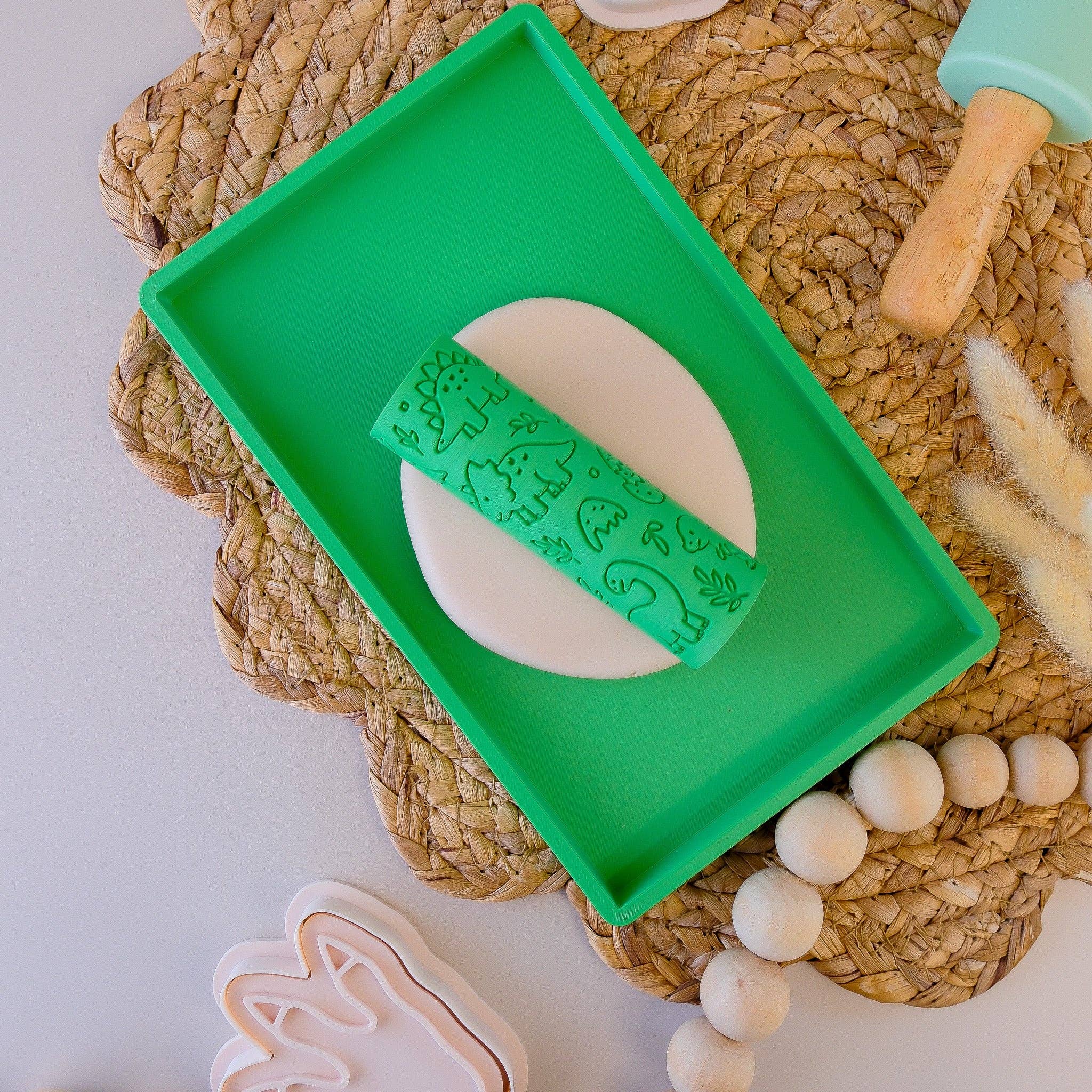 Play Sense | Eco Textured Roller - Dinosaur