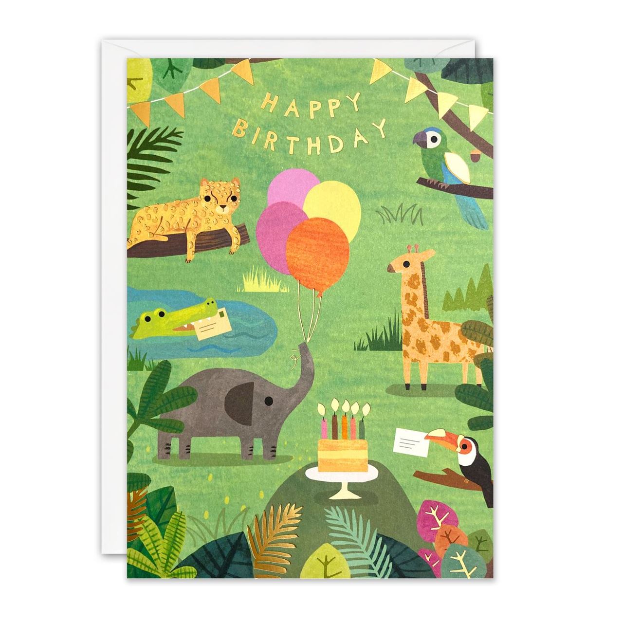 Happy Birthday Safari Card