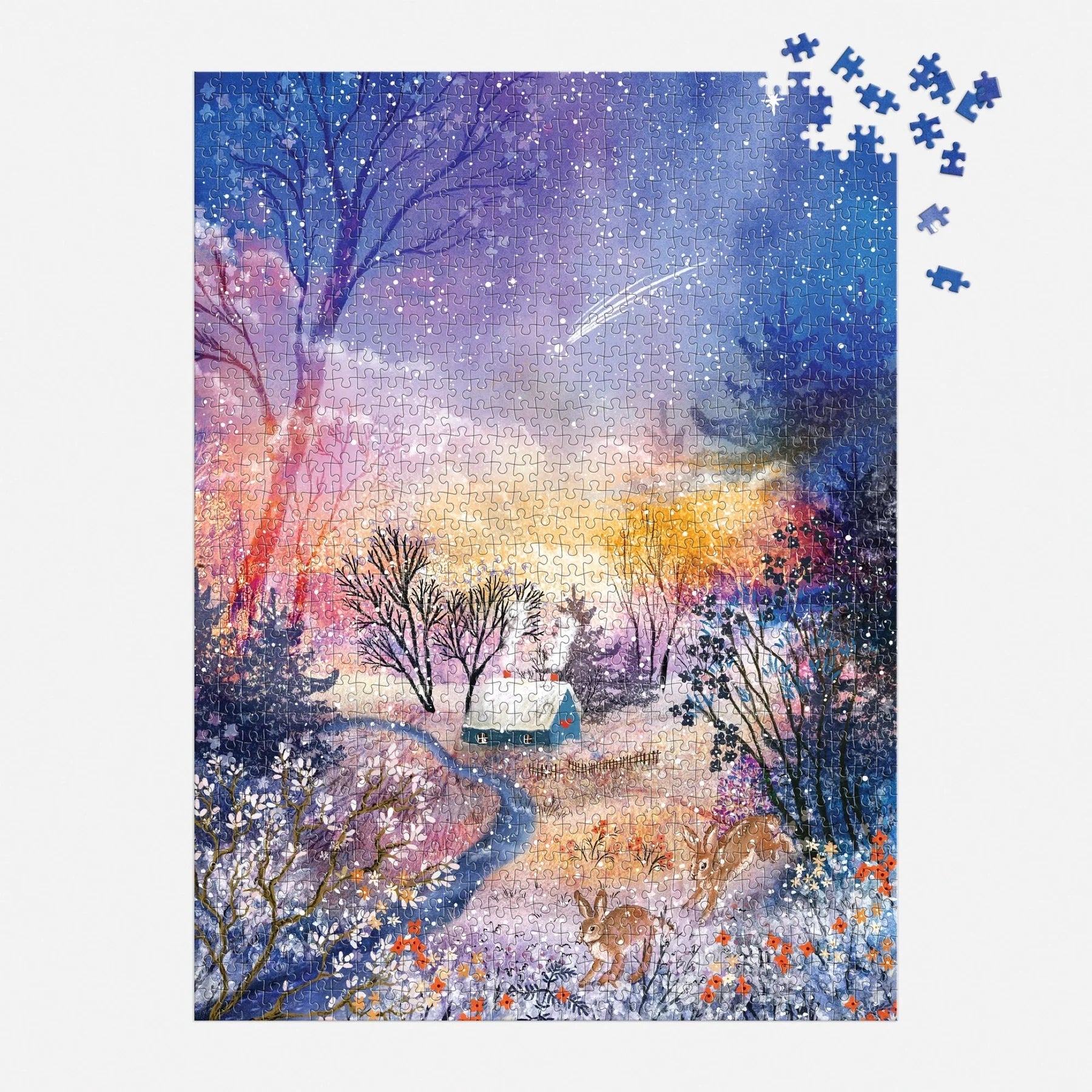 Galison | 1000pc Puzzle - Enchanted Snowfall