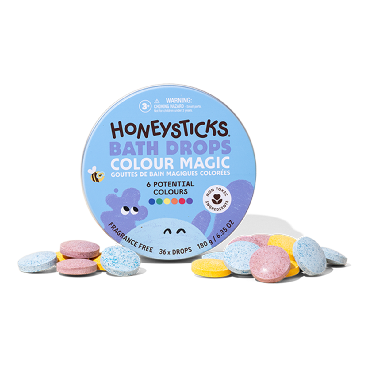 Honeysticks | Bath Drops Colour Magic - 36pk