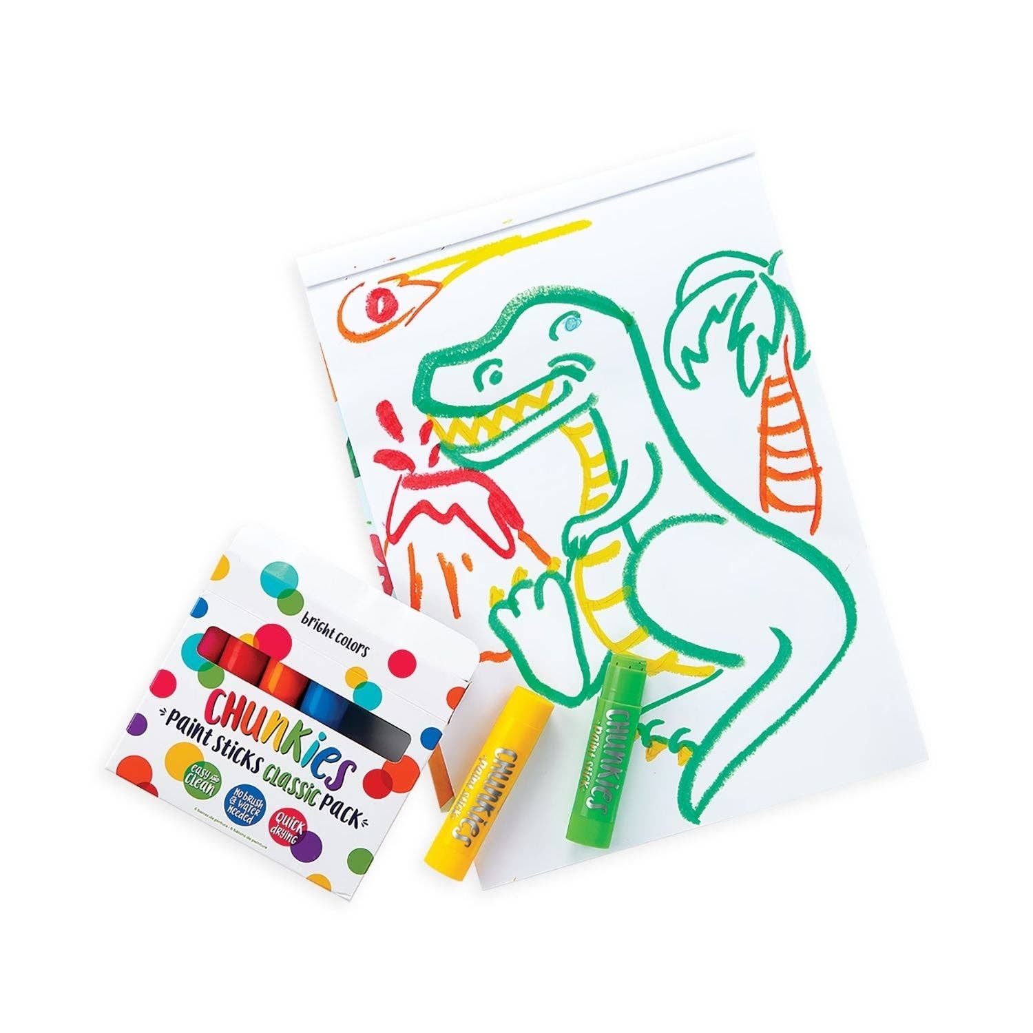 Ooly | Chunkies Paint Sticks - Classic 6pk