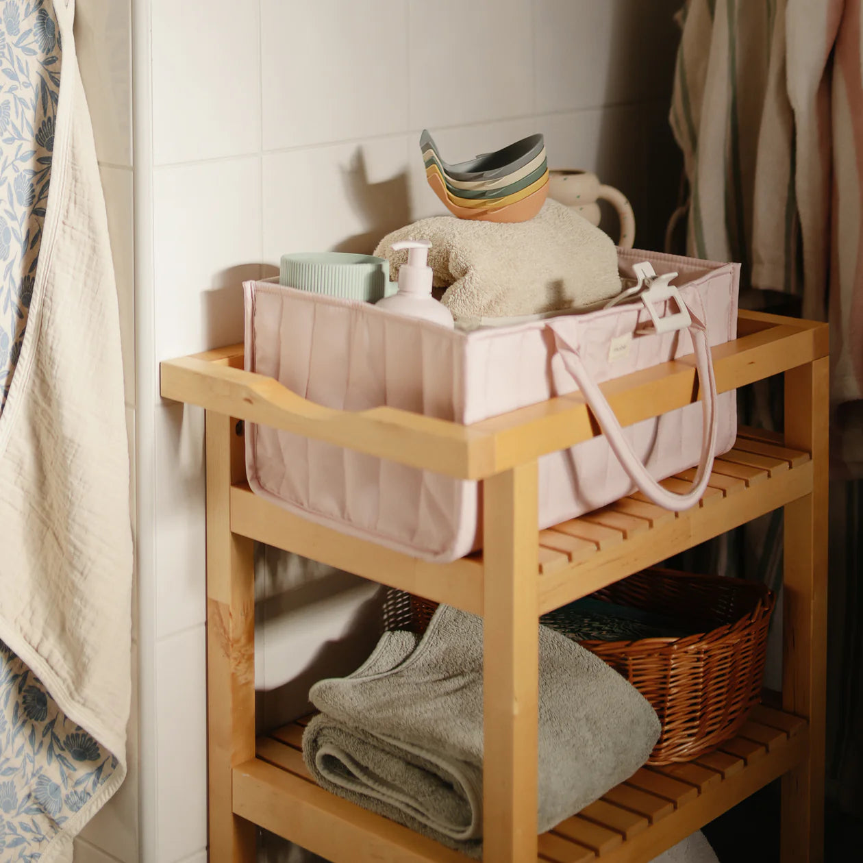 Mushie | Nappy Caddy
