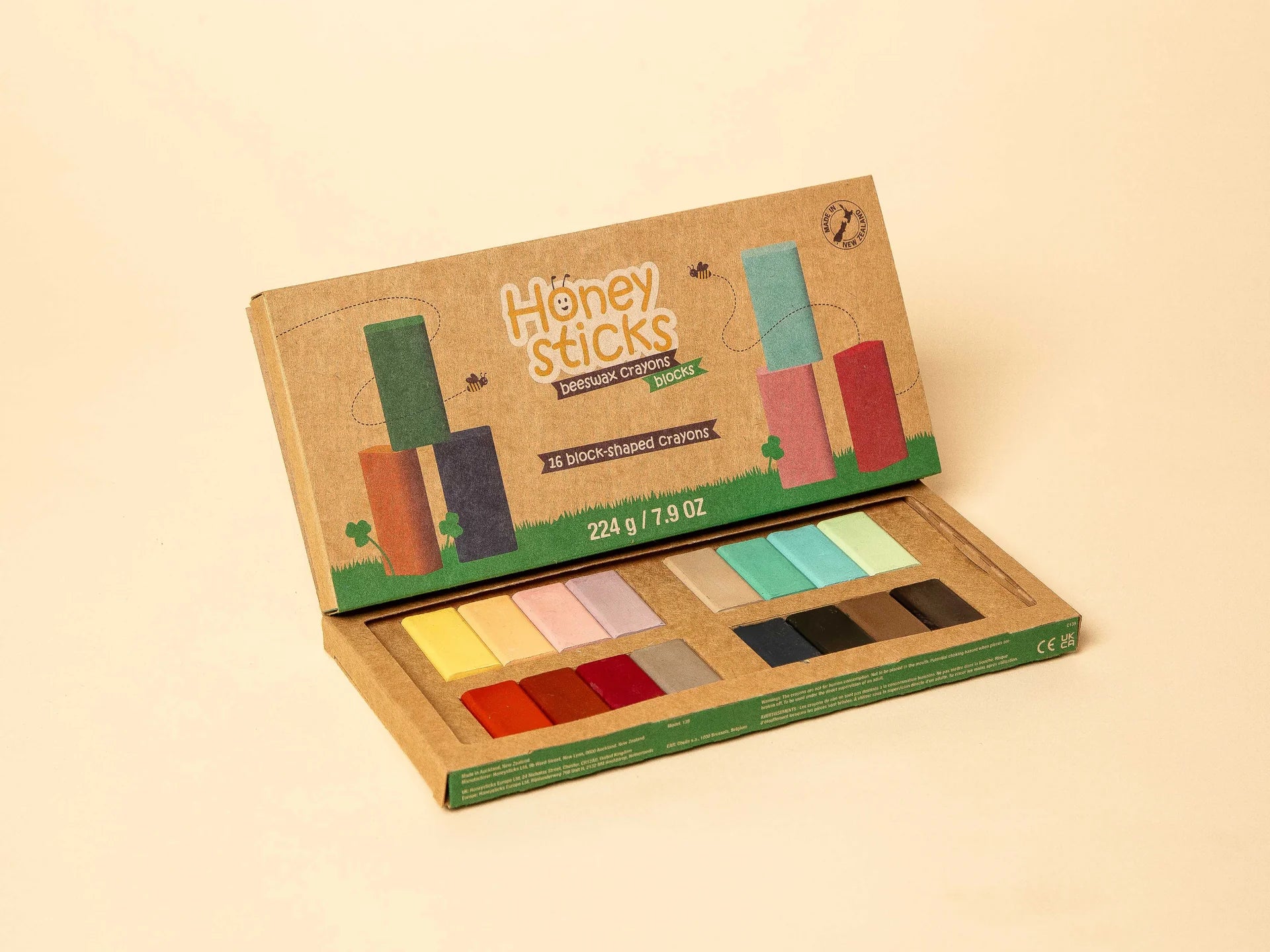 Honeysticks | Beeswax Crayons - Blocks