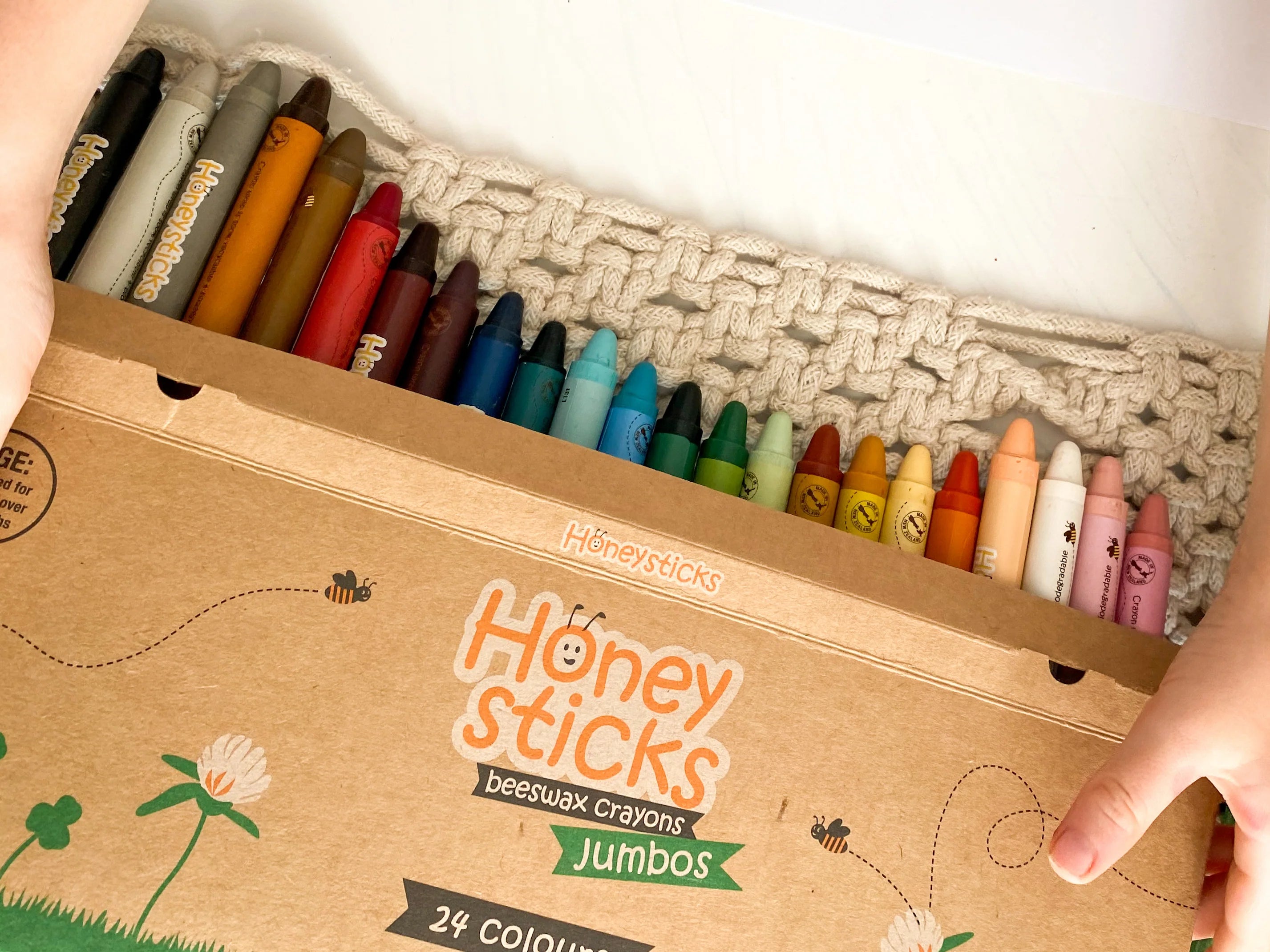 Honeysticks | Beeswax Crayons - Jumbo - 24pk