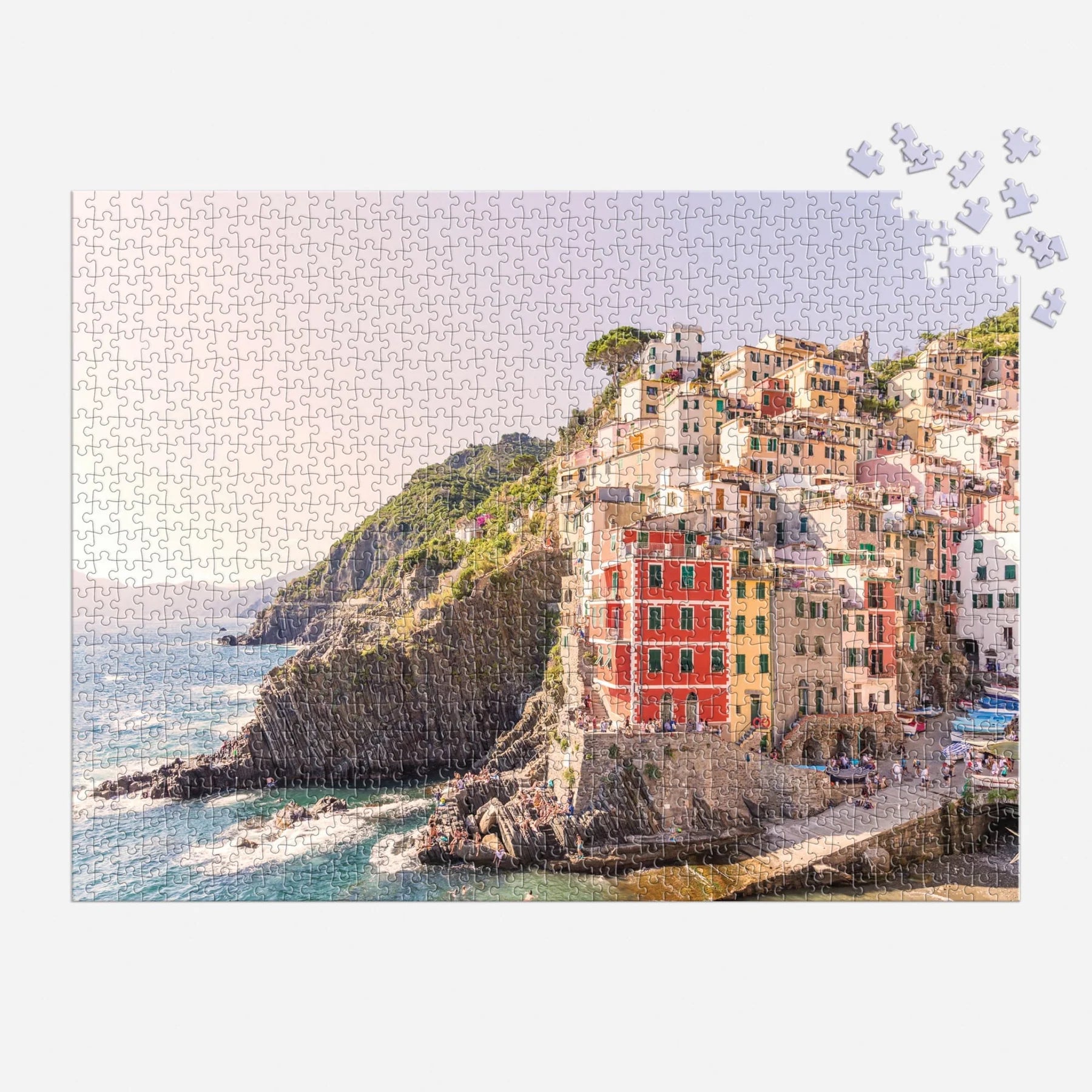 Galison | 1000pc Puzzle - Gray Malin Cinque Terre Book Puzzle