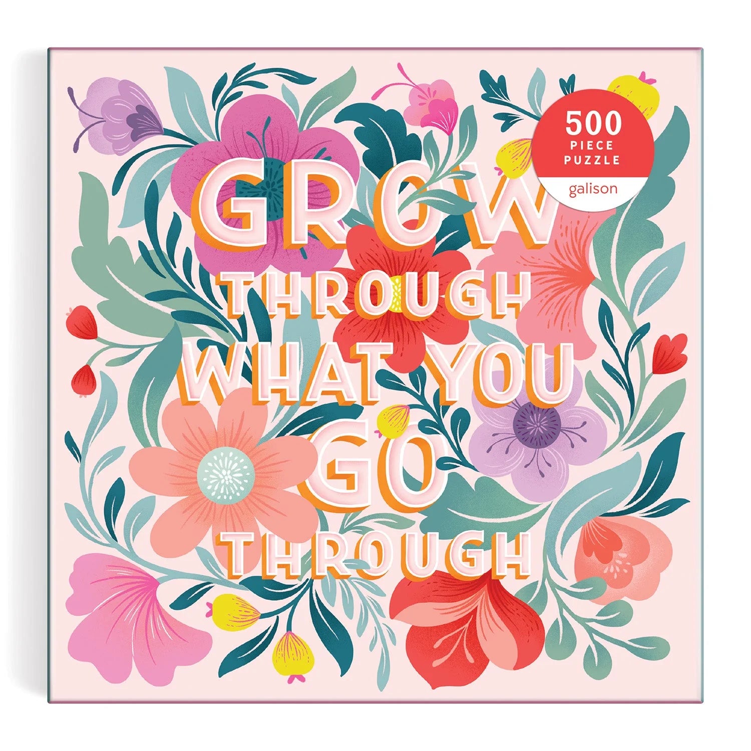 Galison | 500pc  Puzzle - Grow Through What You Go Through