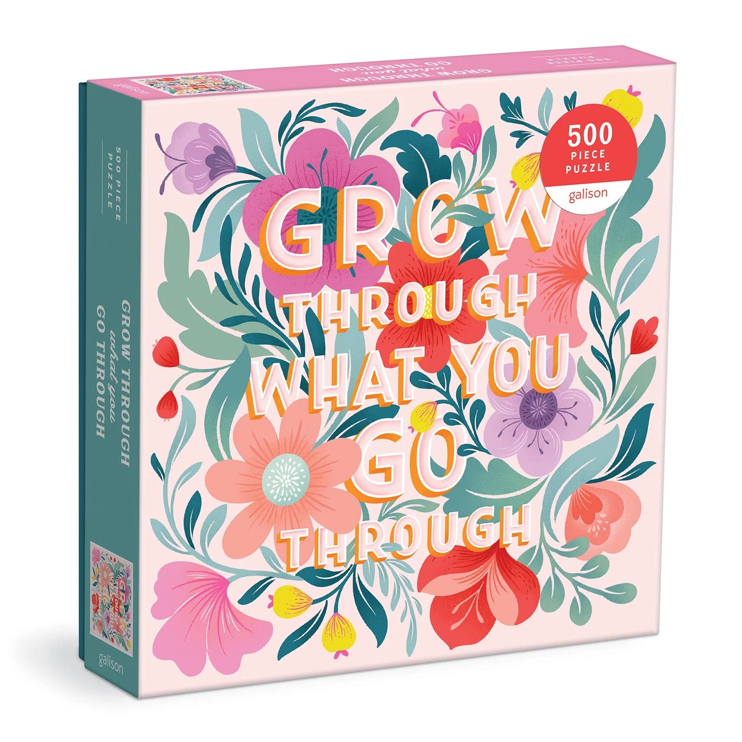 Galison | 500pc  Puzzle - Grow Through What You Go Through