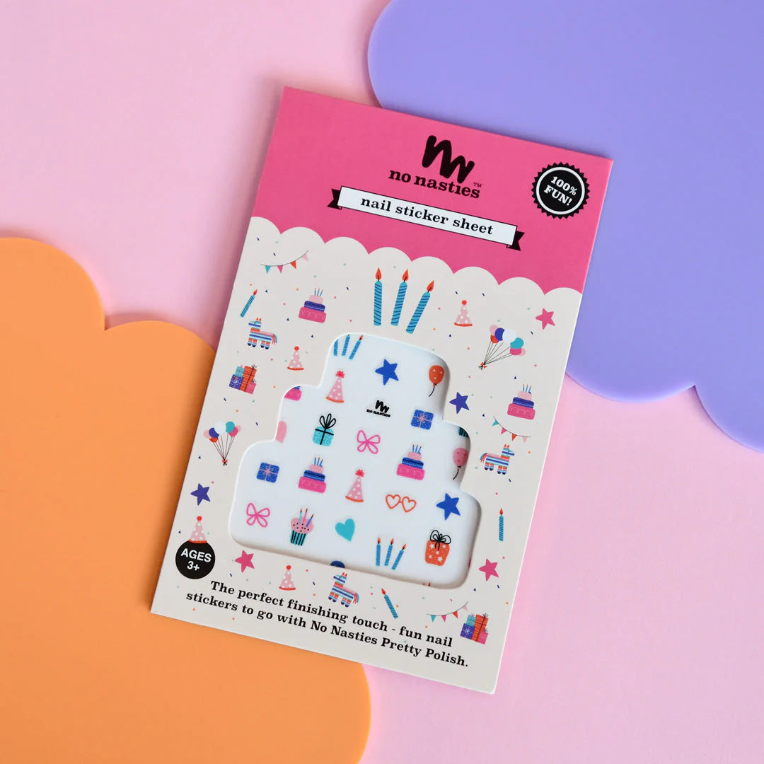 No Nasties | Nail Stickers - Birthday