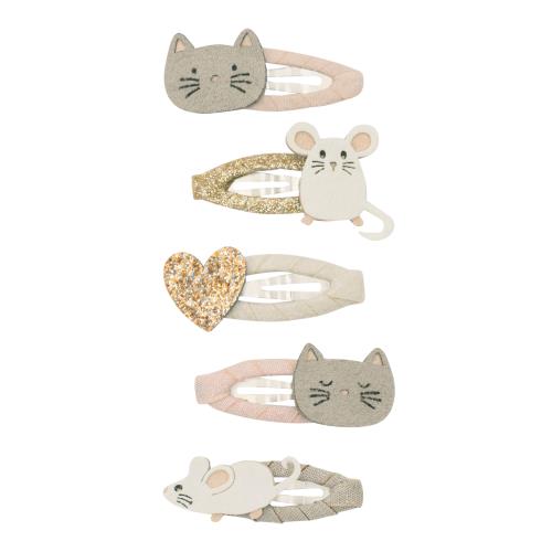 Mimi & Lula | Cat & Mouse Clic Clac Clips 5pk
