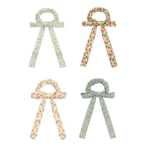 Mimi & Lula | Flora Bow Scrunchie Ponies 4pk
