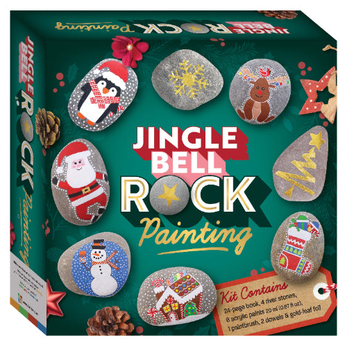 Hinkler | Jingle Bell Rocks - Rock Painting Kit