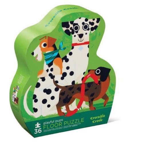 Crocodile Creek | 36pc Floor Puzzle - Playful Pups