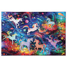 Crocodile Creek | 100pc Holographic Puzzle - Unicorn Galaxy