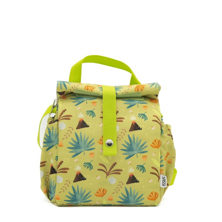 Sassi | Insulated Lunch Bag - Cracky the Dinosaur