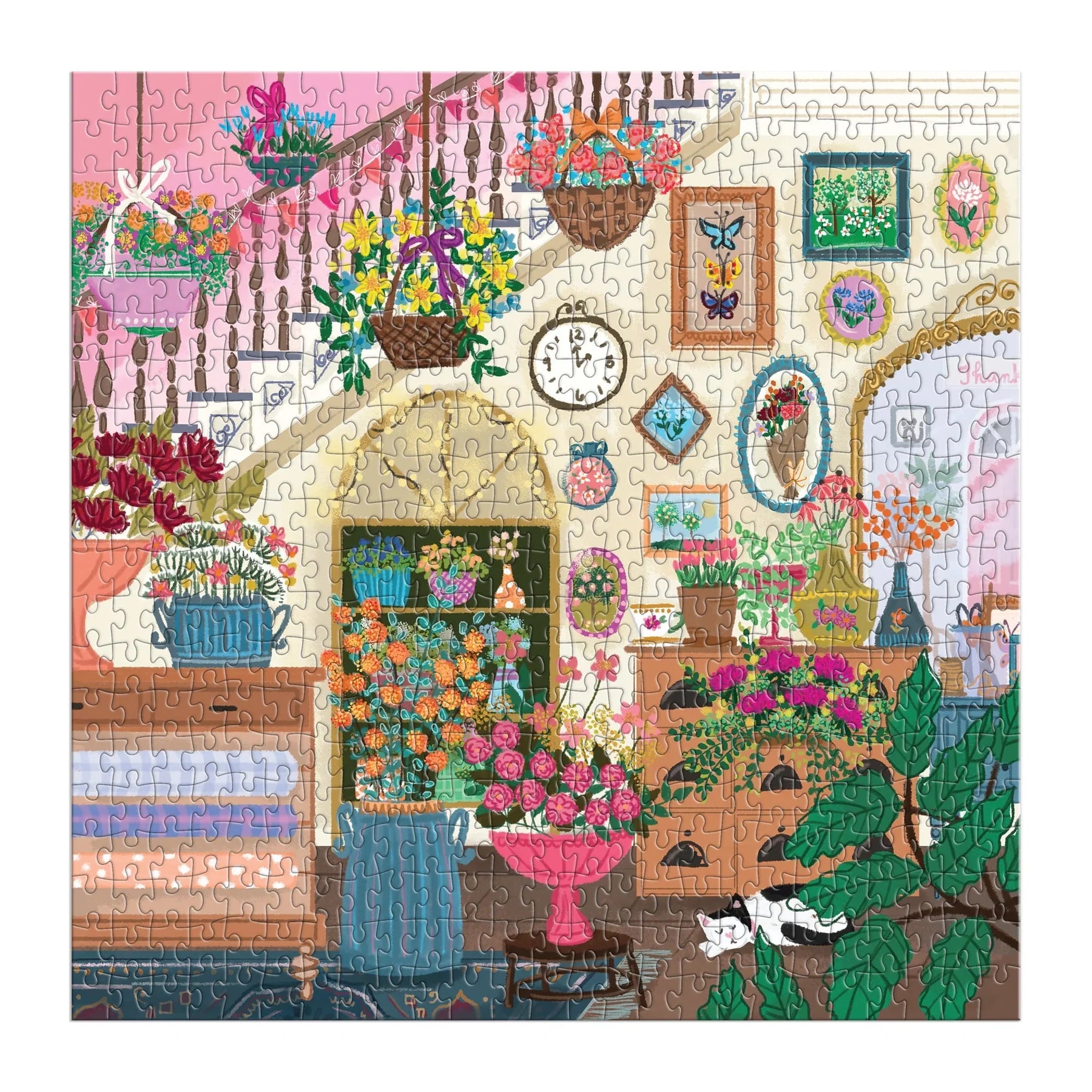 Galison | 500pc Puzzle - Joy Laforme Flower Shop House