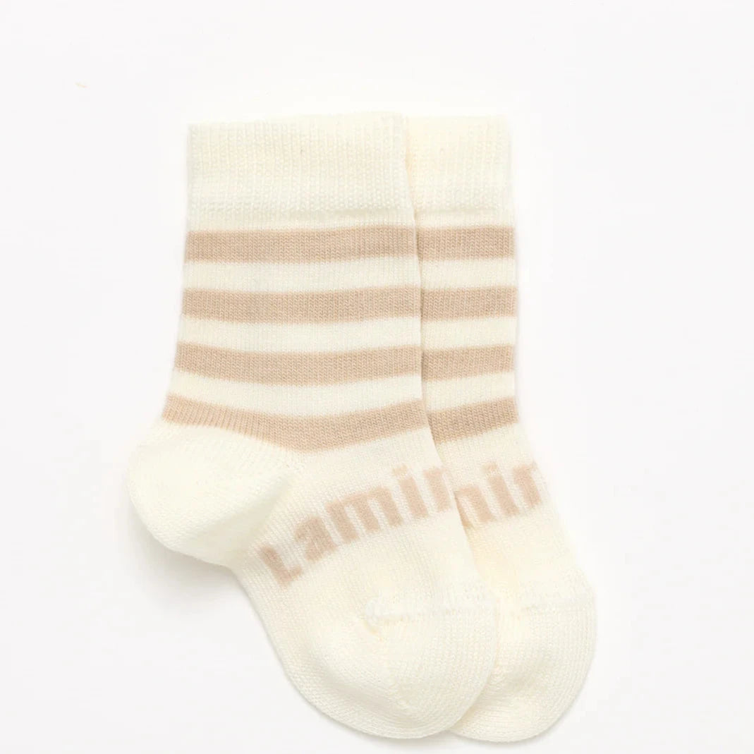 Lamington | Merino Baby Socks - Squirrel