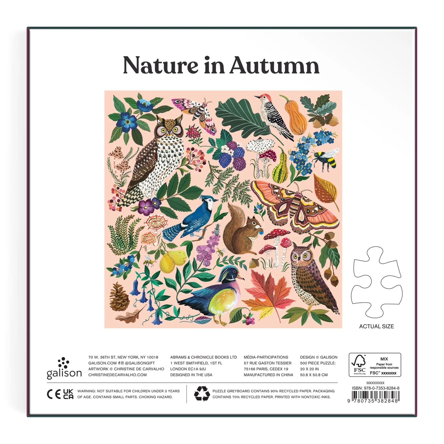 Galison | 500pc  Puzzle - Nature in Autumn