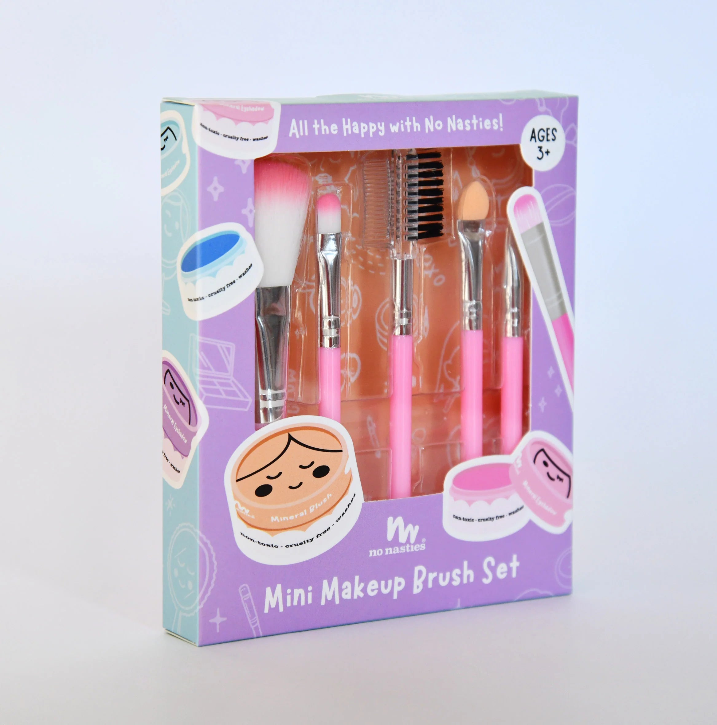 No Nasties | Mini Make Up Brush Set