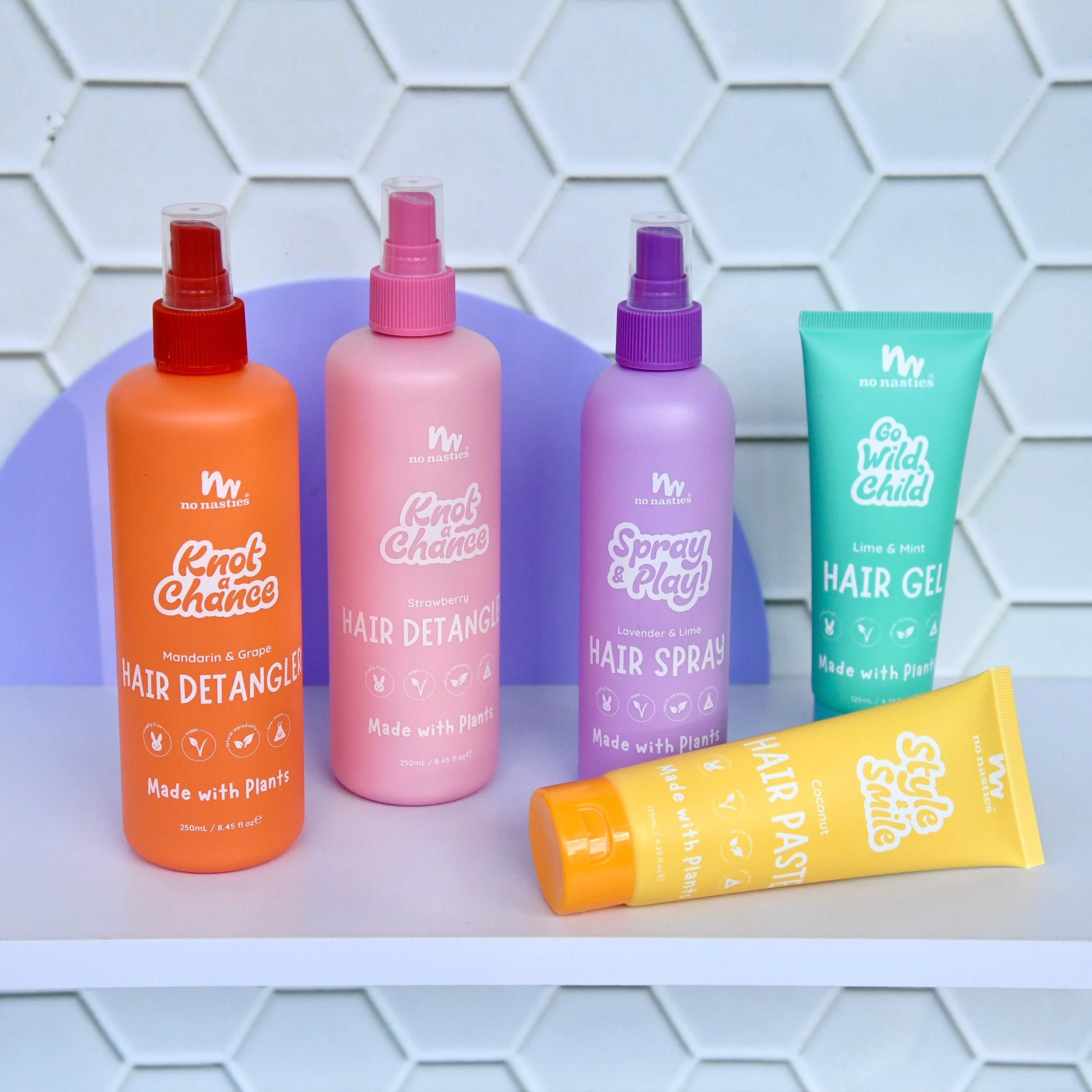 No Nasties | Mandarin & Grape Hair Detangler 250ml