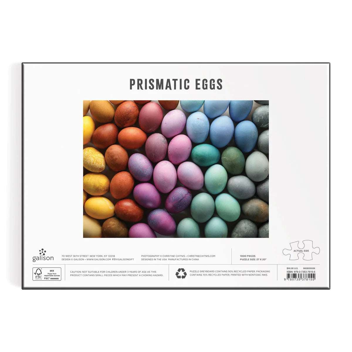 Galison | 1000pc Puzzle - Prismatic Eggs