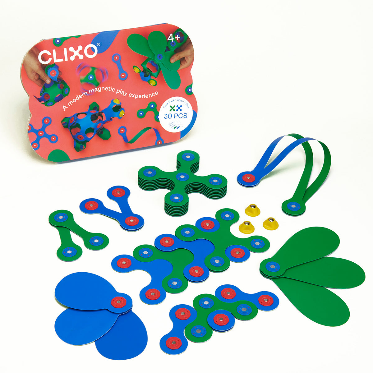 Clixo | Crew Pack Blue & Green - 30pc