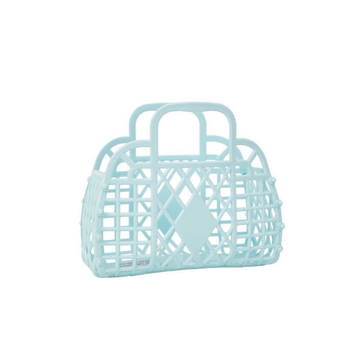 Sun Jellies | Mini Retro Basket - Blue