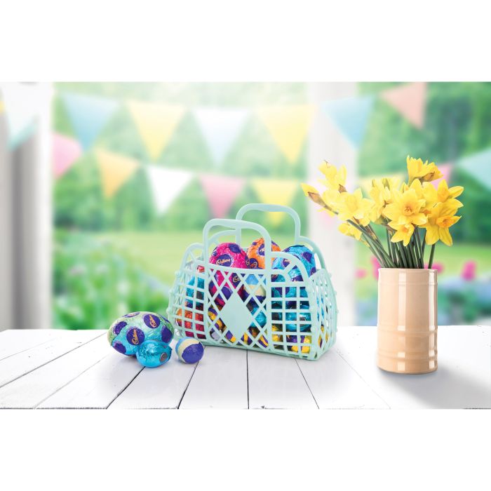 Sun Jellies | Mini Retro Basket - Blue