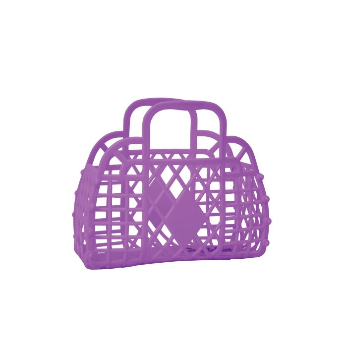 Sun Jellies | Mini Retro Basket - Purple