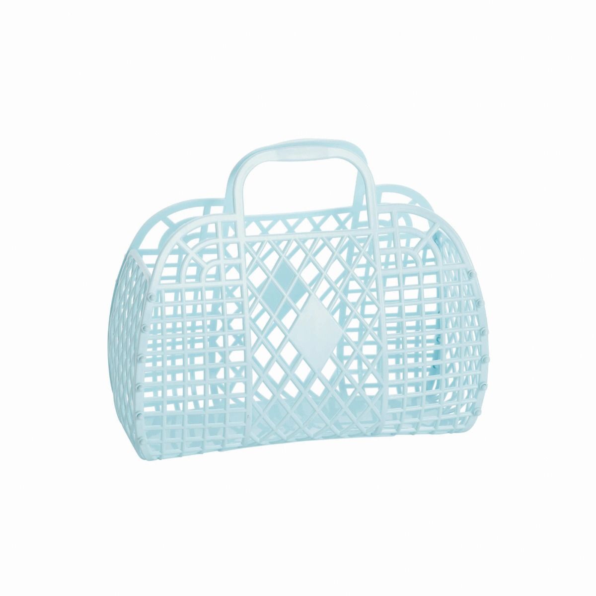 Sun Jellies | Small Retro Basket - Blue