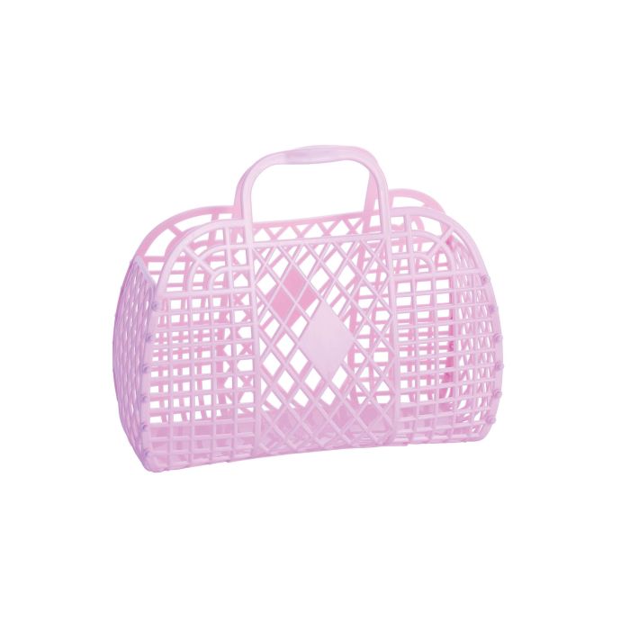 Sun Jellies | Small Retro Basket - Lilac