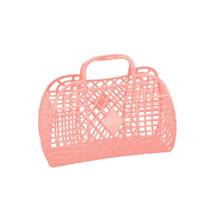 Sun Jellies | Small Retro Basket - Peach