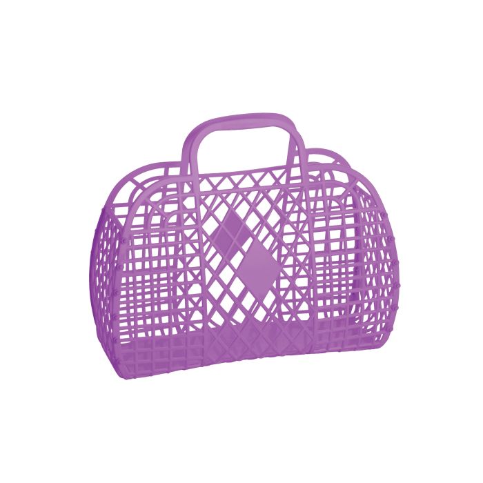 Sun Jellies | Small Retro Basket - Purple