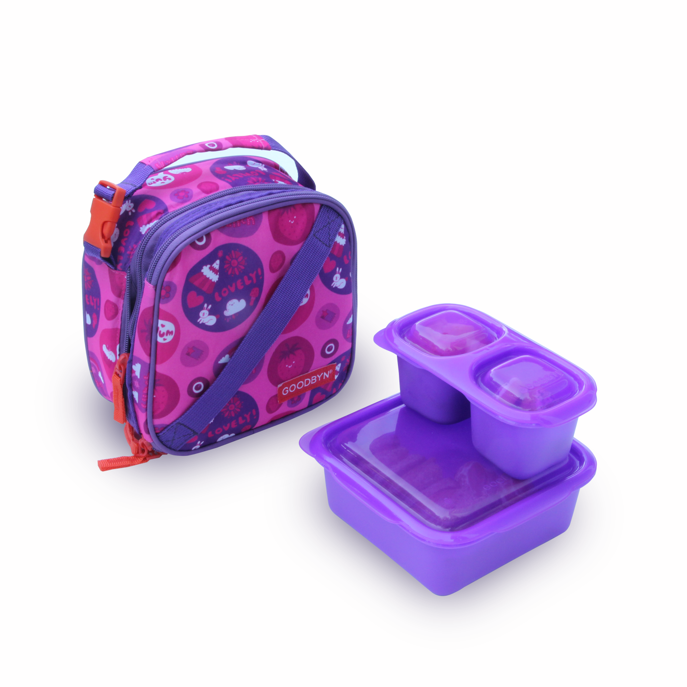 Goodbyn | Expandable Lunch Kit - Sweet (Purple)