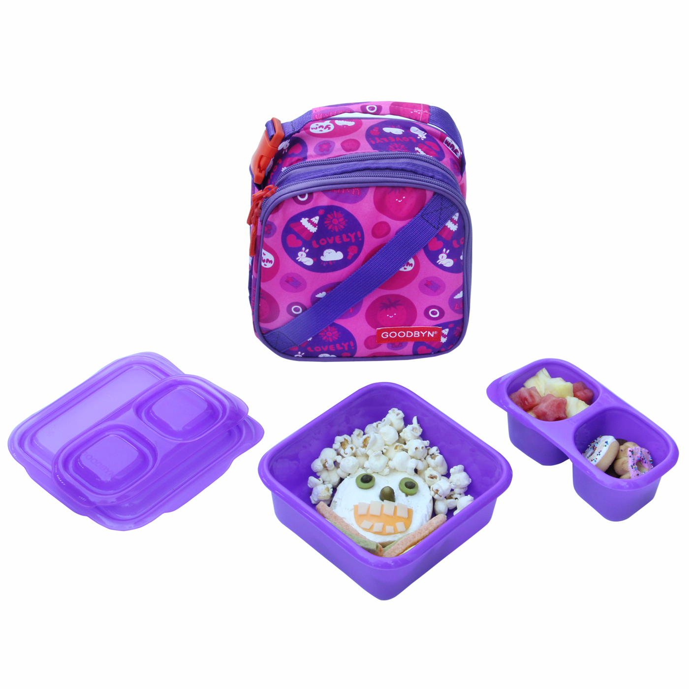 Goodbyn | Expandable Lunch Kit - Sweet (Purple)