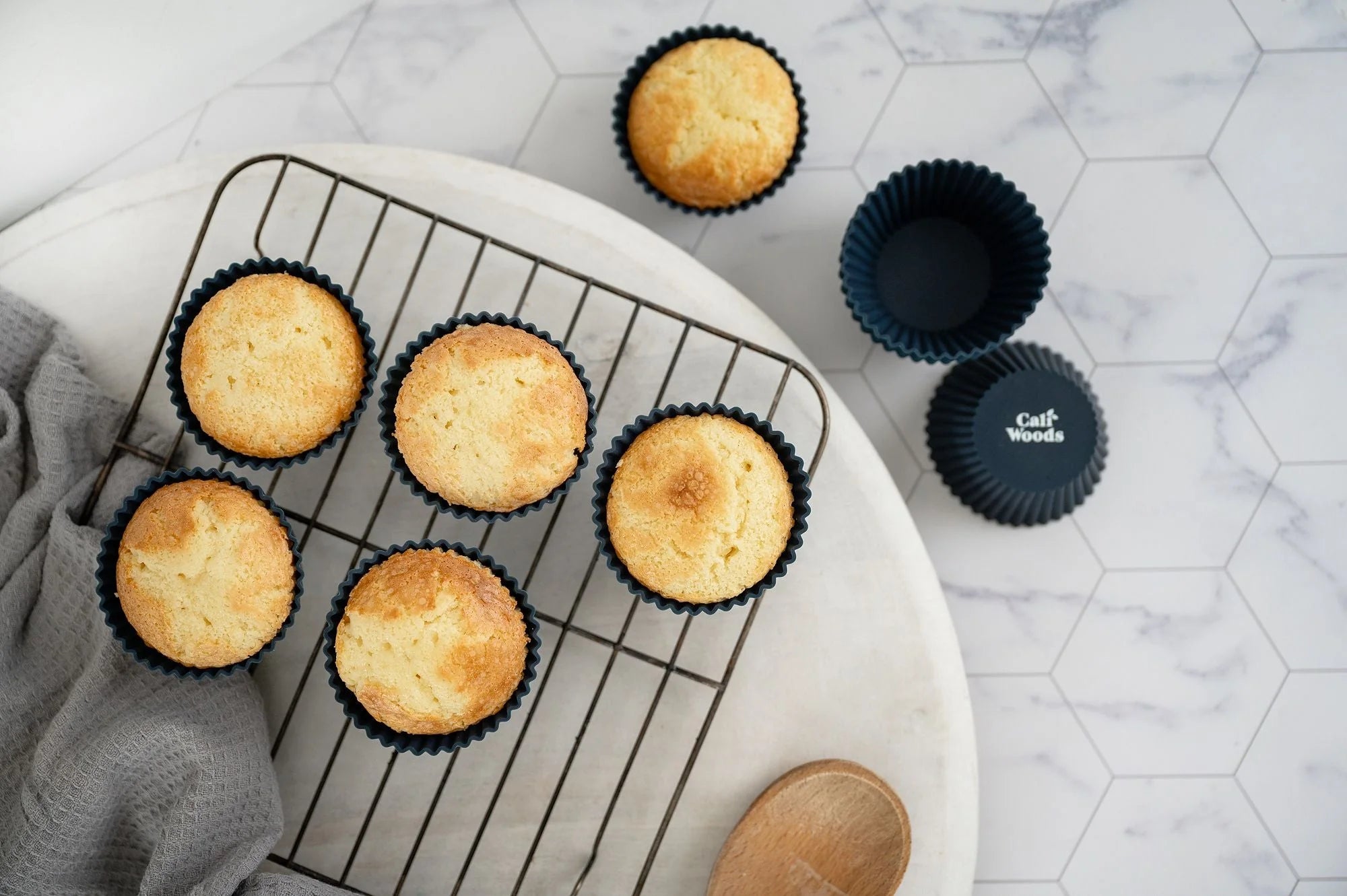 Caliwoods | Silicone Muffin Liners 12pk