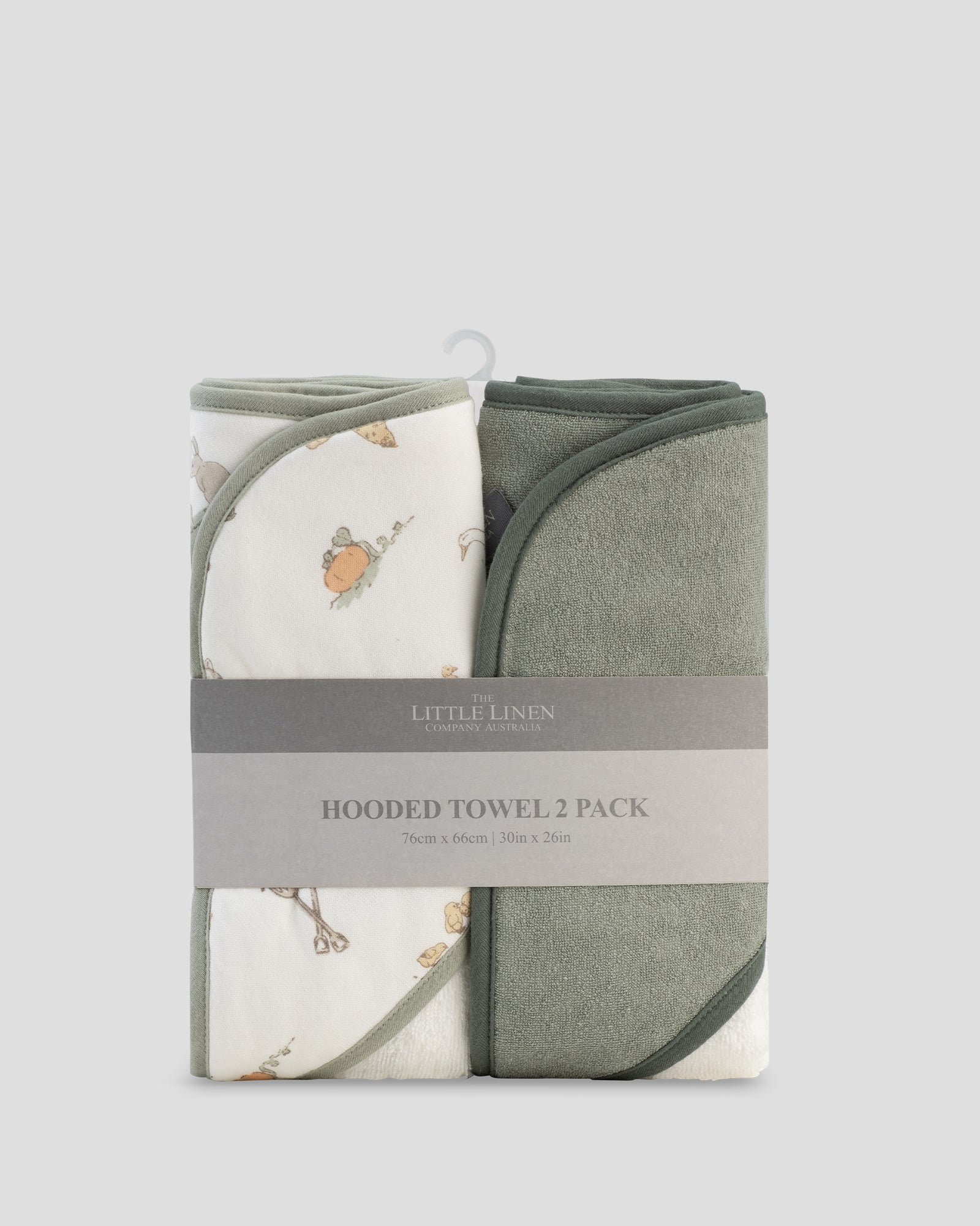 Little Linen | Hooded Towel 2pk