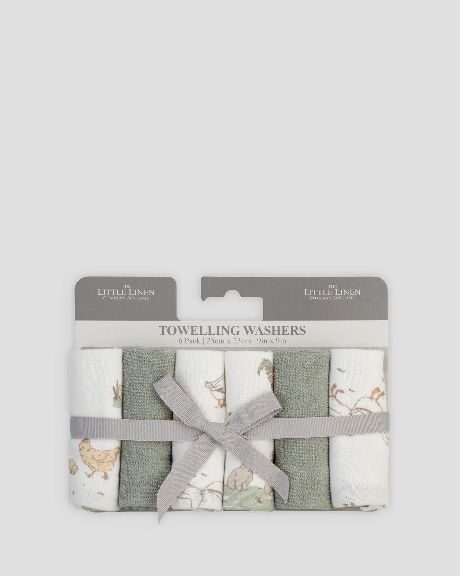 Little Linen | Towelling Washers 6pk