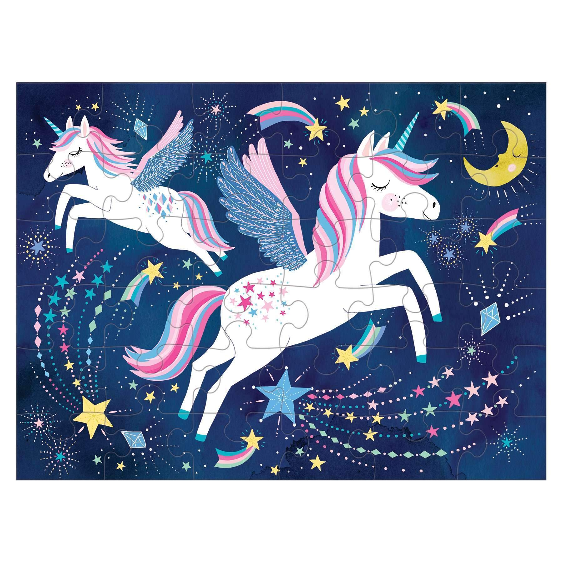 Mud Puppy | 36pc Puzzle to Go - Unicorn Magic
