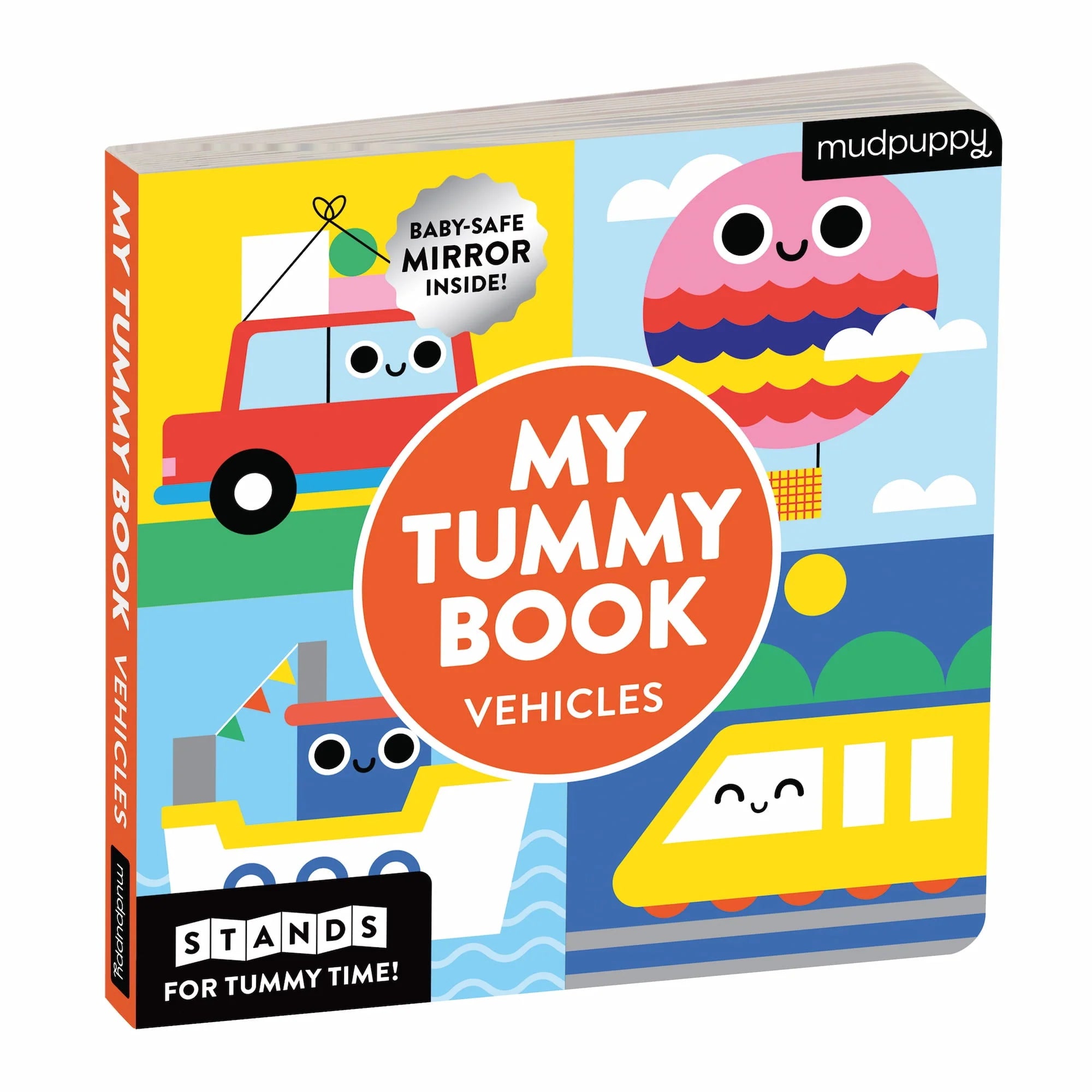 Mud Puppy | My Tummy Book - Vehciles