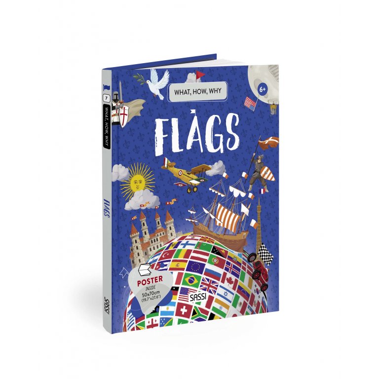 Sassi | What, How, Why - Flags - Book & Poster