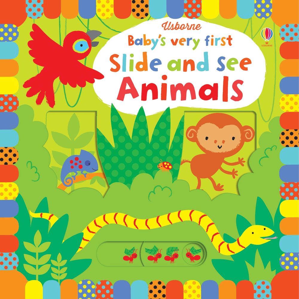 Usborne Books | Baby's Very First Slide & See - Animals