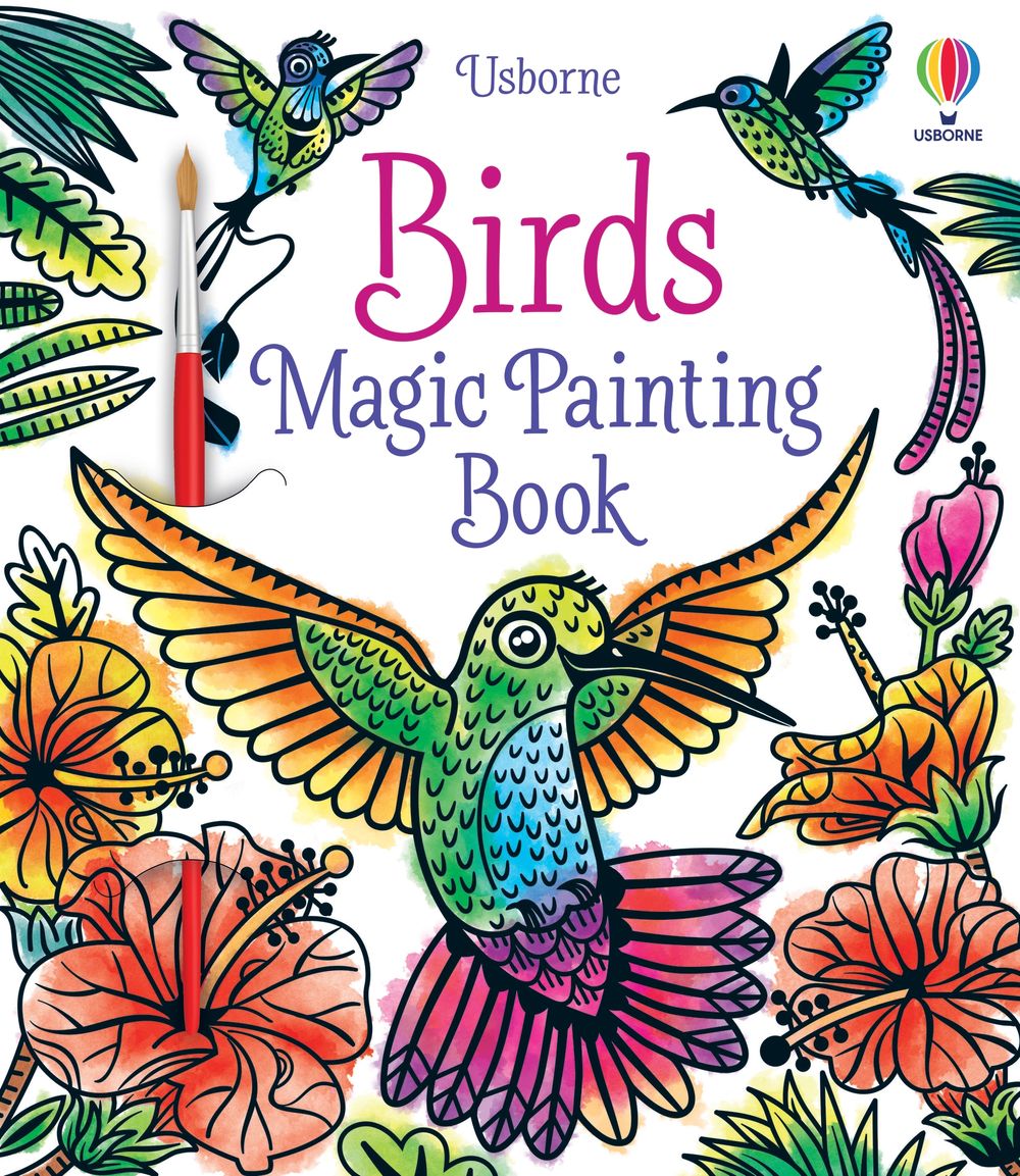 Usborne Books | Magic Painting Book - Birds