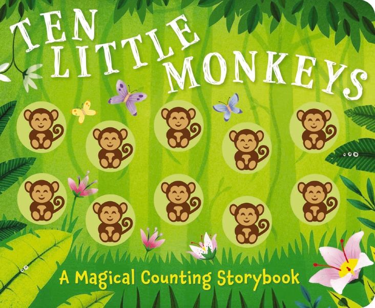 A Magical Counting Storybook | Ten Little Monkeys