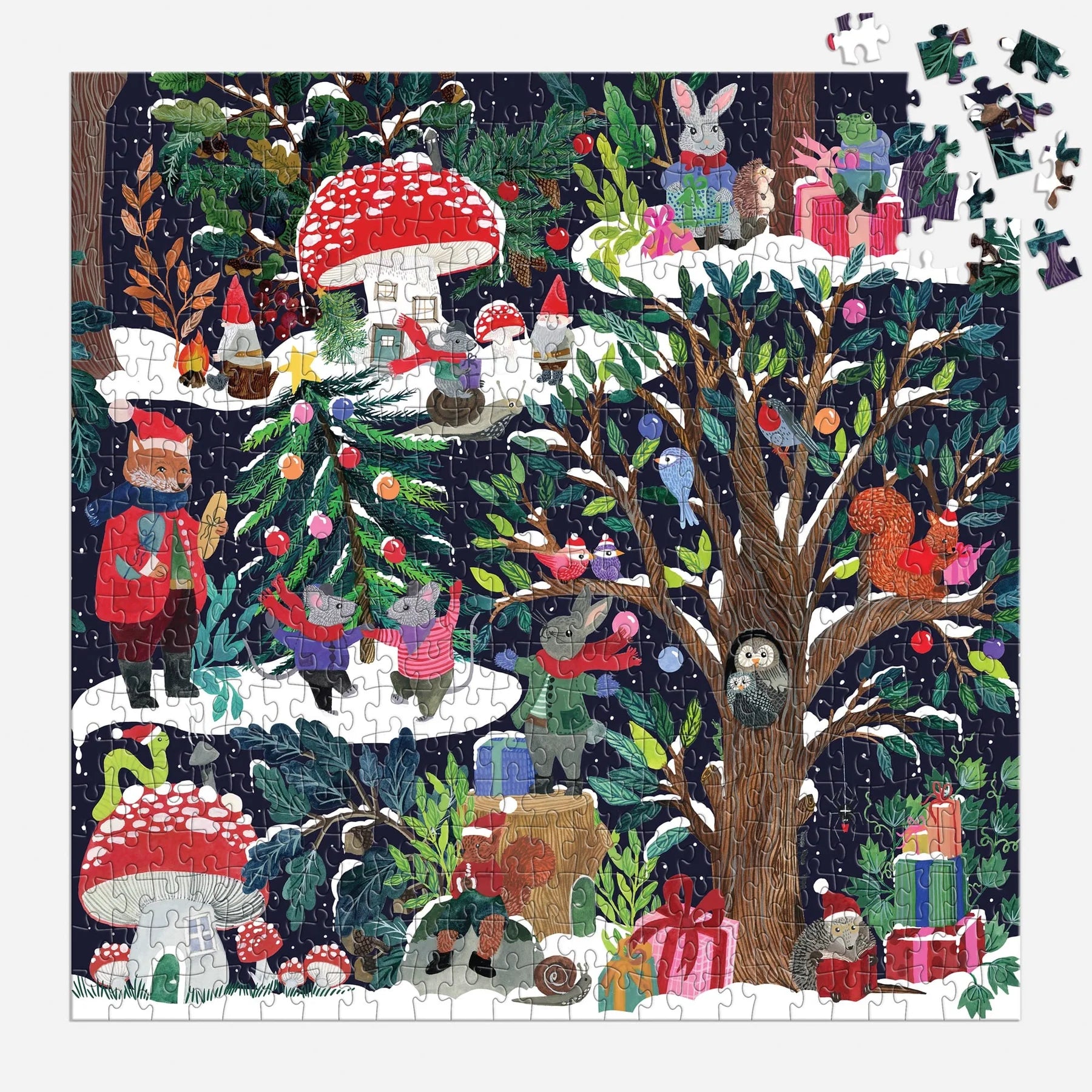 Galison | 500pc Puzzle - Yuletide Forest