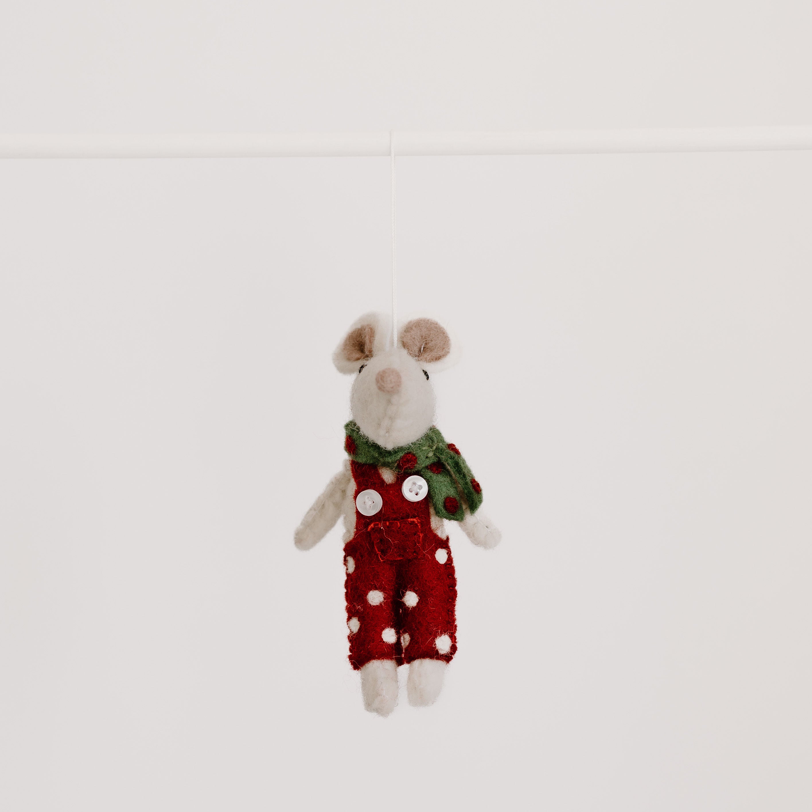 Pashom | Hanging Decoration - Xmas Mouse Boy