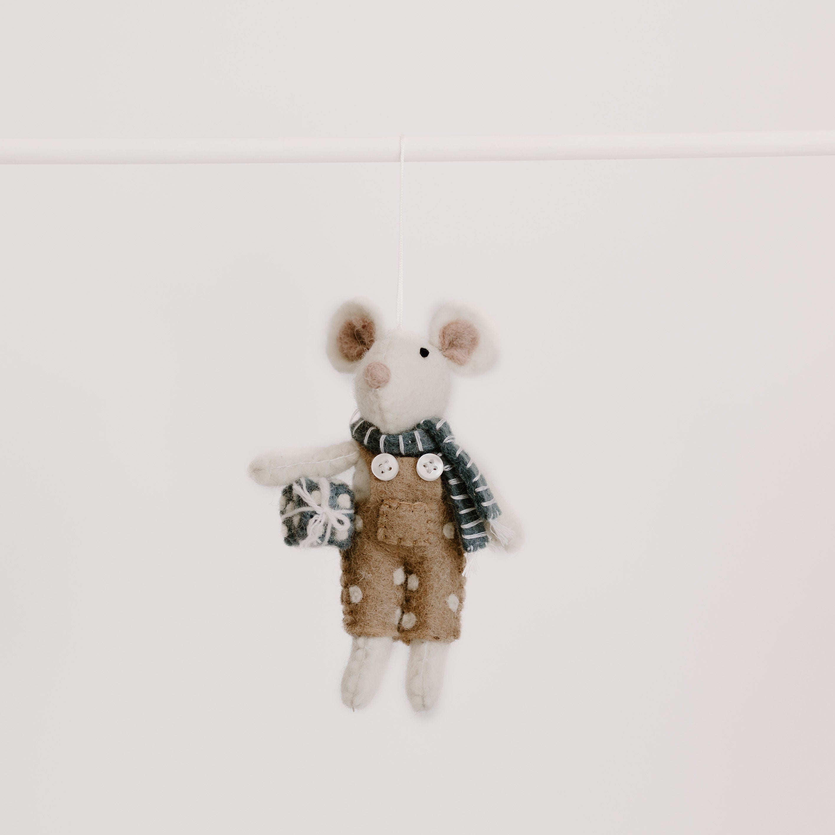 Pashom | Hanging Decoration - Natural Mouse Boy