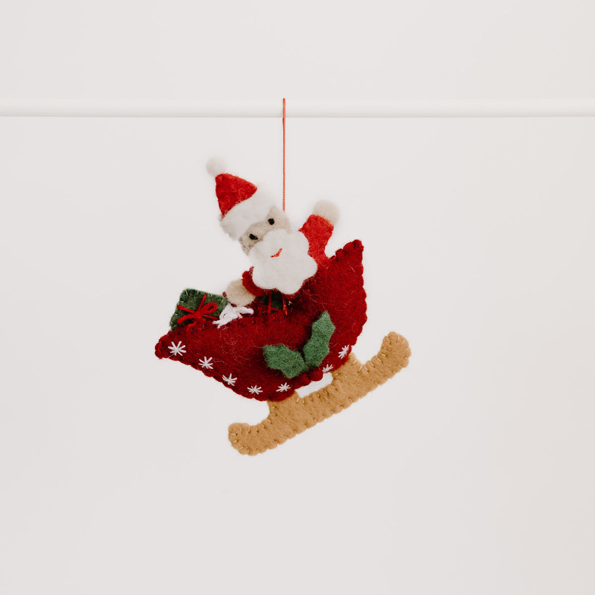 Pashom | Hanging Decoration - Santa w/ Sleigh