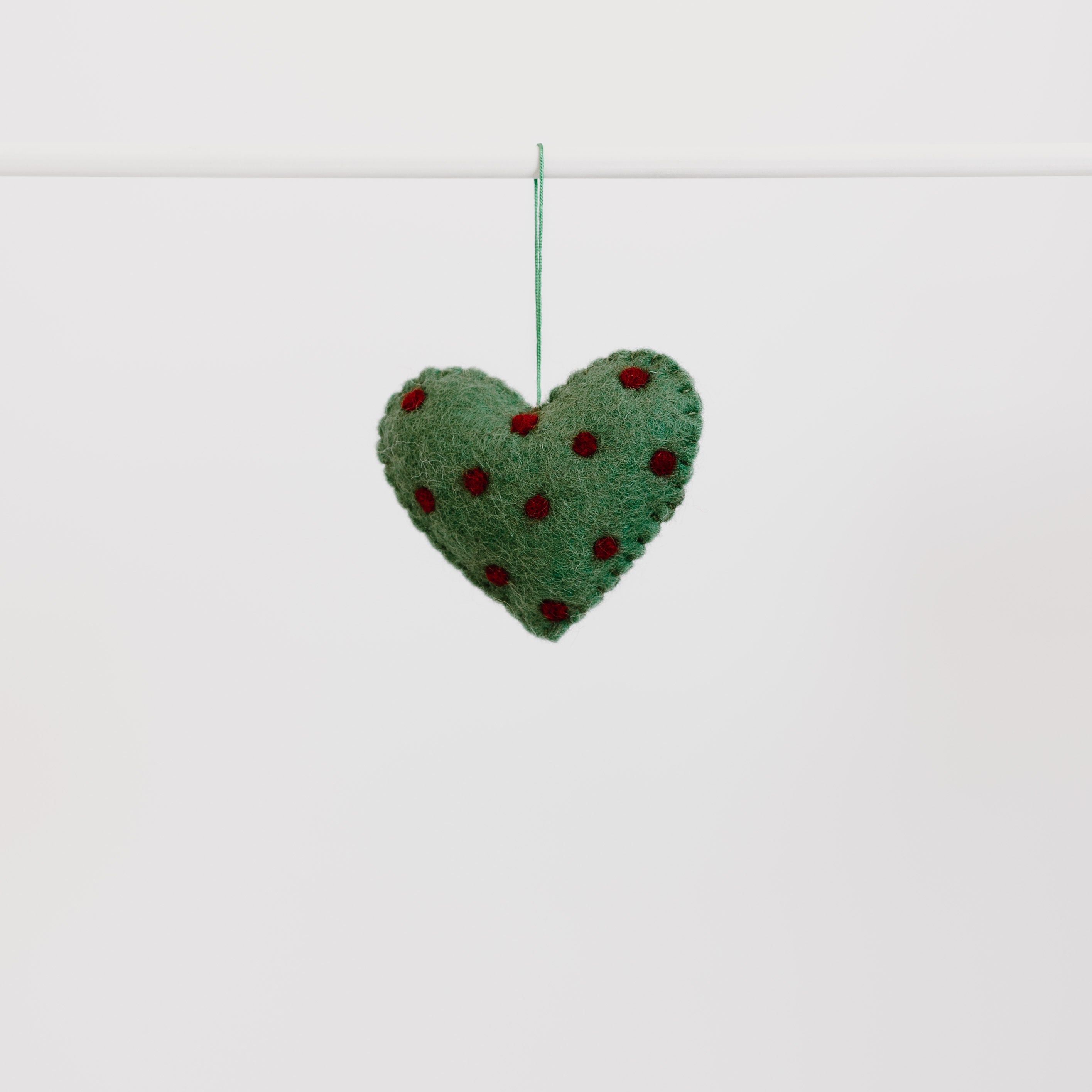 Pashom | Hanging Decoration - Heart with Spots