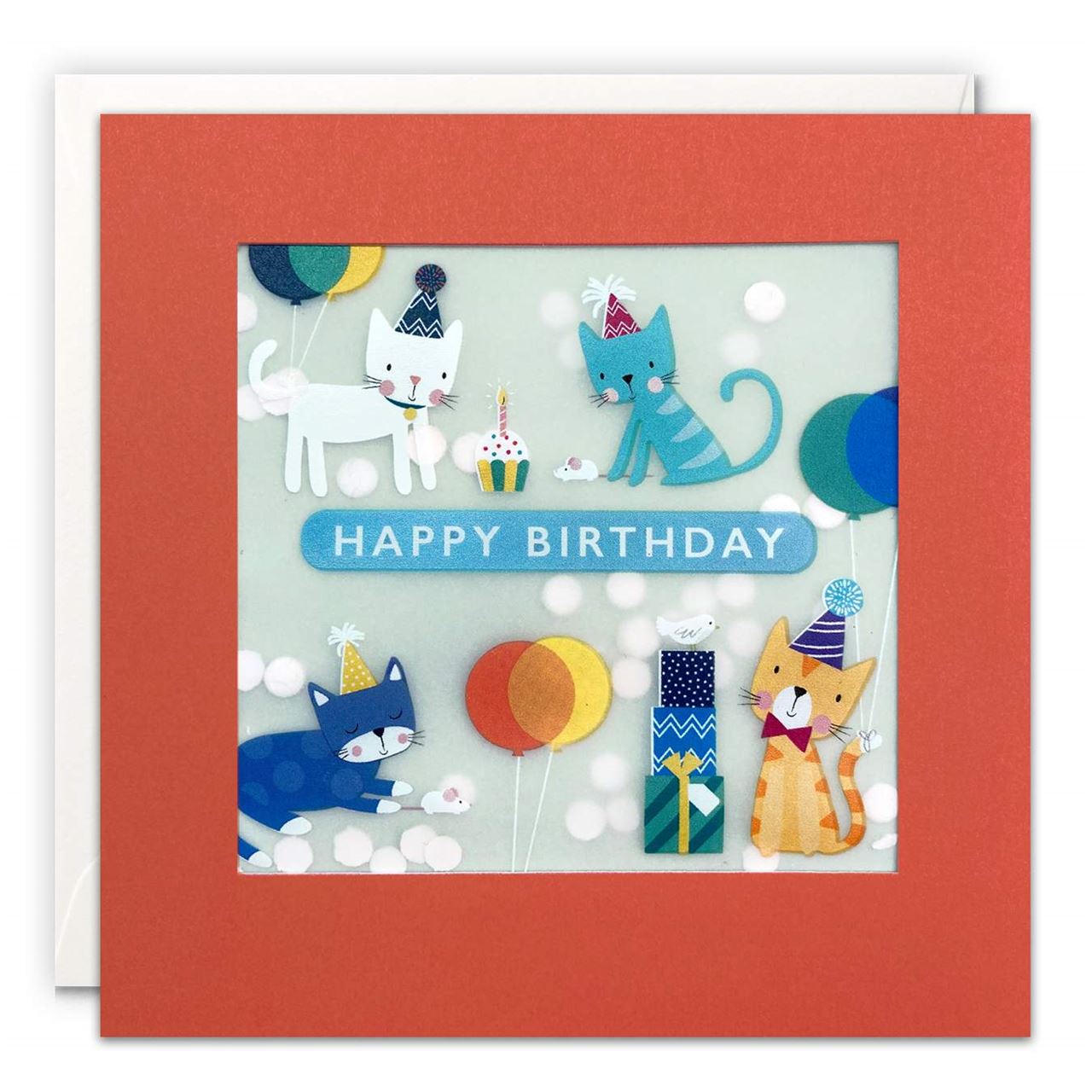 Shakie Birthday Card | Happy Birthday - Cats
